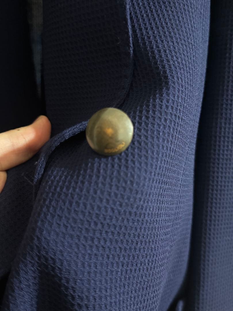 BOGLIOLI ボリオリ ネイビー ダブルブレスト テーラードジャケット 46