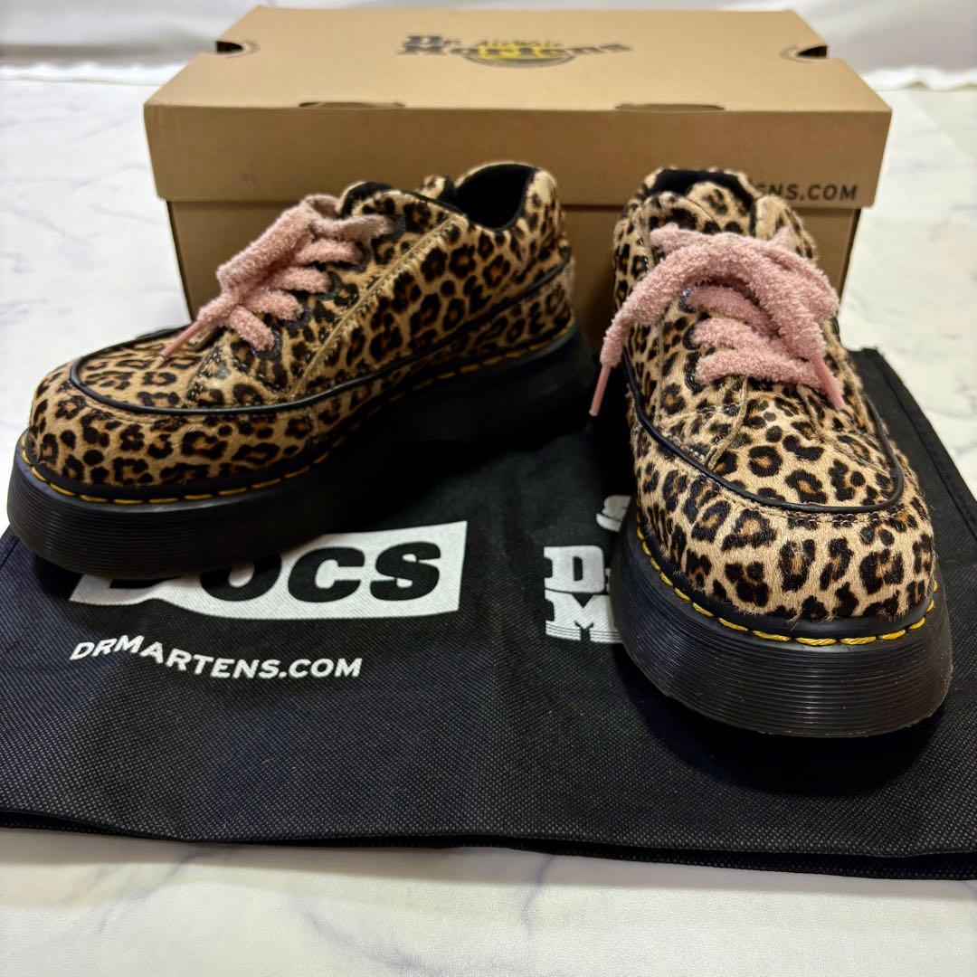 新品未使用 Dr.Martens BUZZ 5I レオパード シューズ 23cm