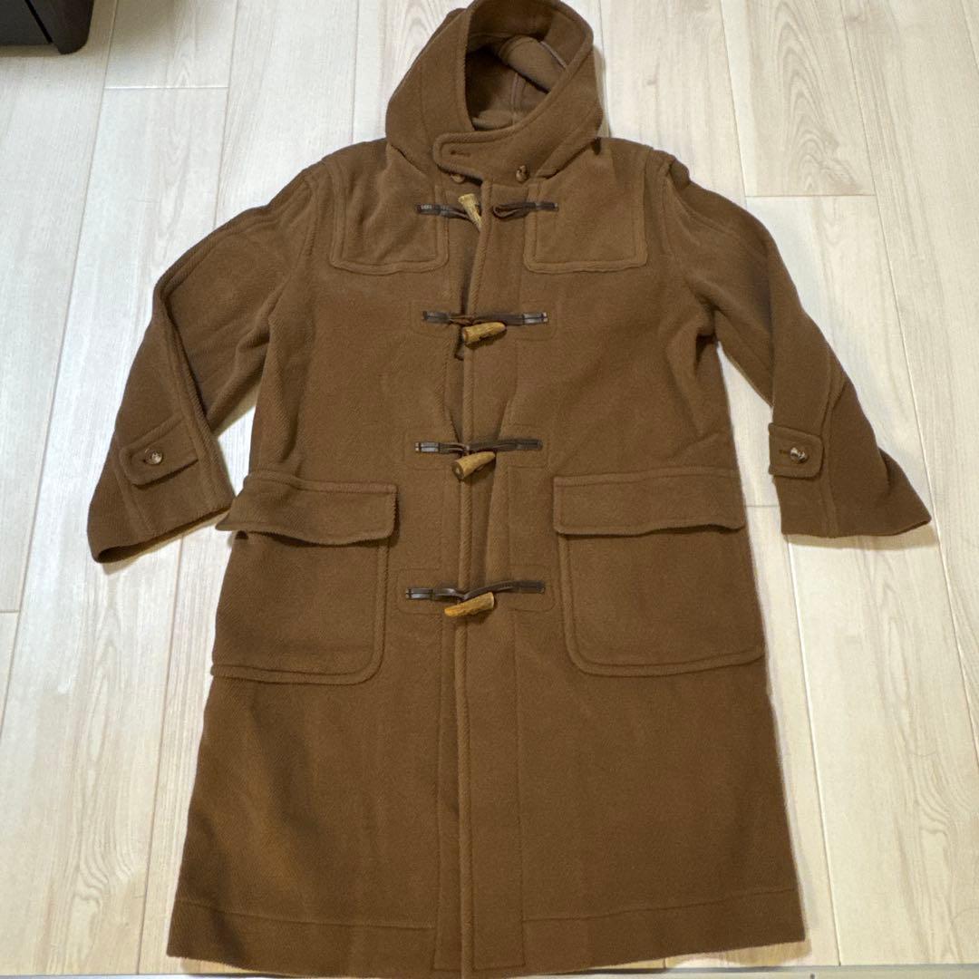 Paul Stuart ポールスチュアート ブラウン ダッフルコート カシミア