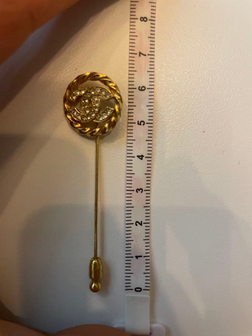 CHANEL ロゴブローチ ヴィンテージシャネル