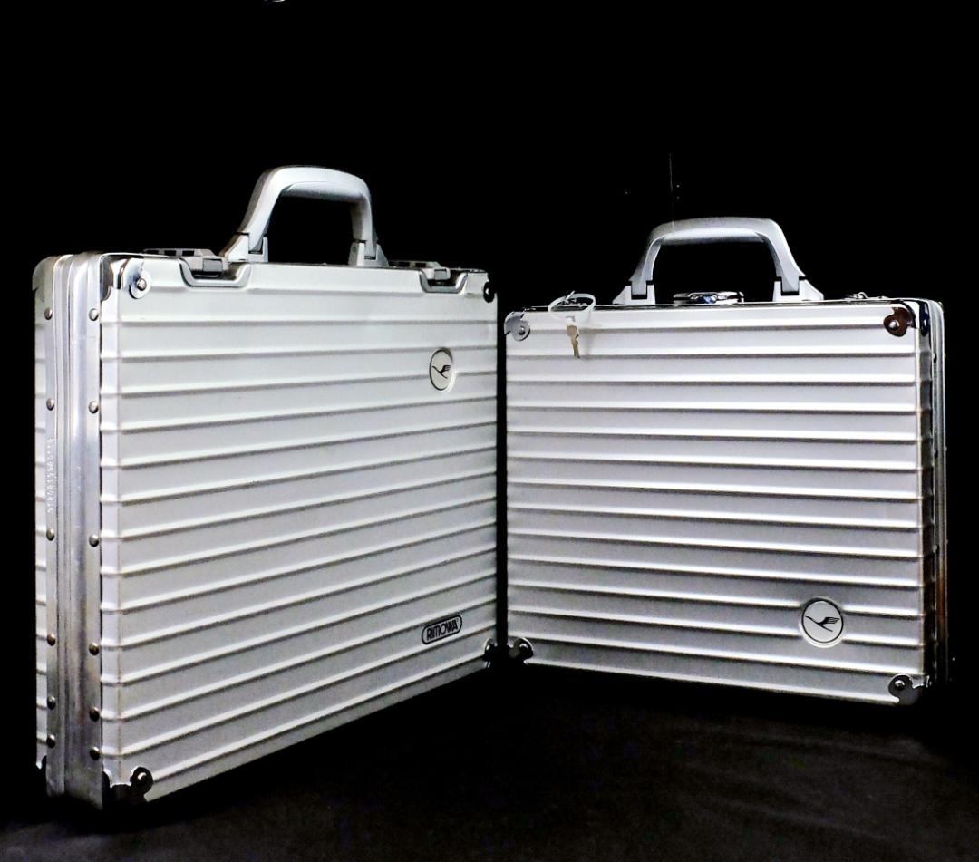 リモワ918.25『ルフトハンザ』ALUスリム『ピッコロ』スクエアケース 激レア