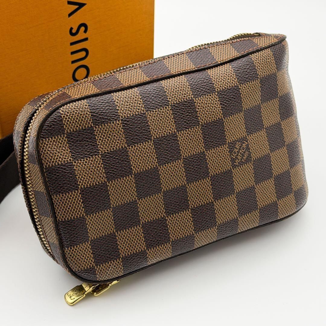 【未使用級品】ルイヴィトン ダミエ ジェロニモス ボディバッグ N51994