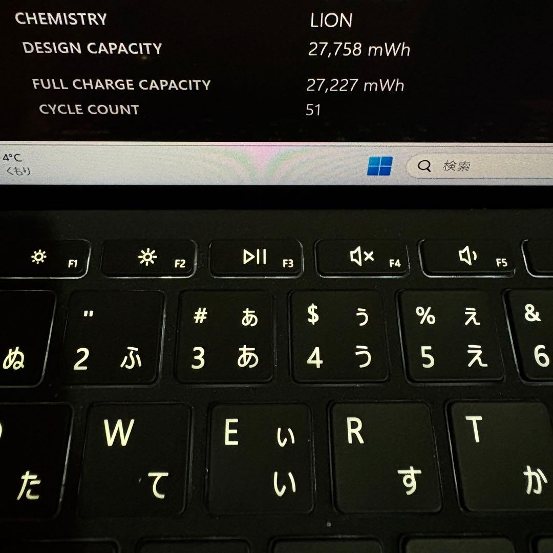 1台限定！バッテリー良好！最新Surface Go4 キーボード付き オフィス