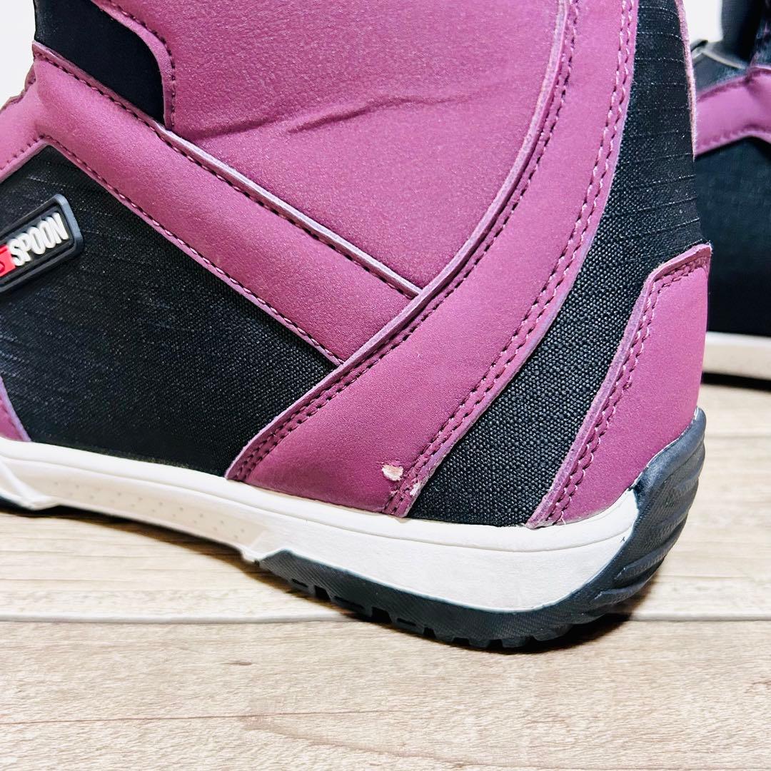 【atop ダイヤル調整】SPOON スノーボードブーツ 24.5 25.0cm