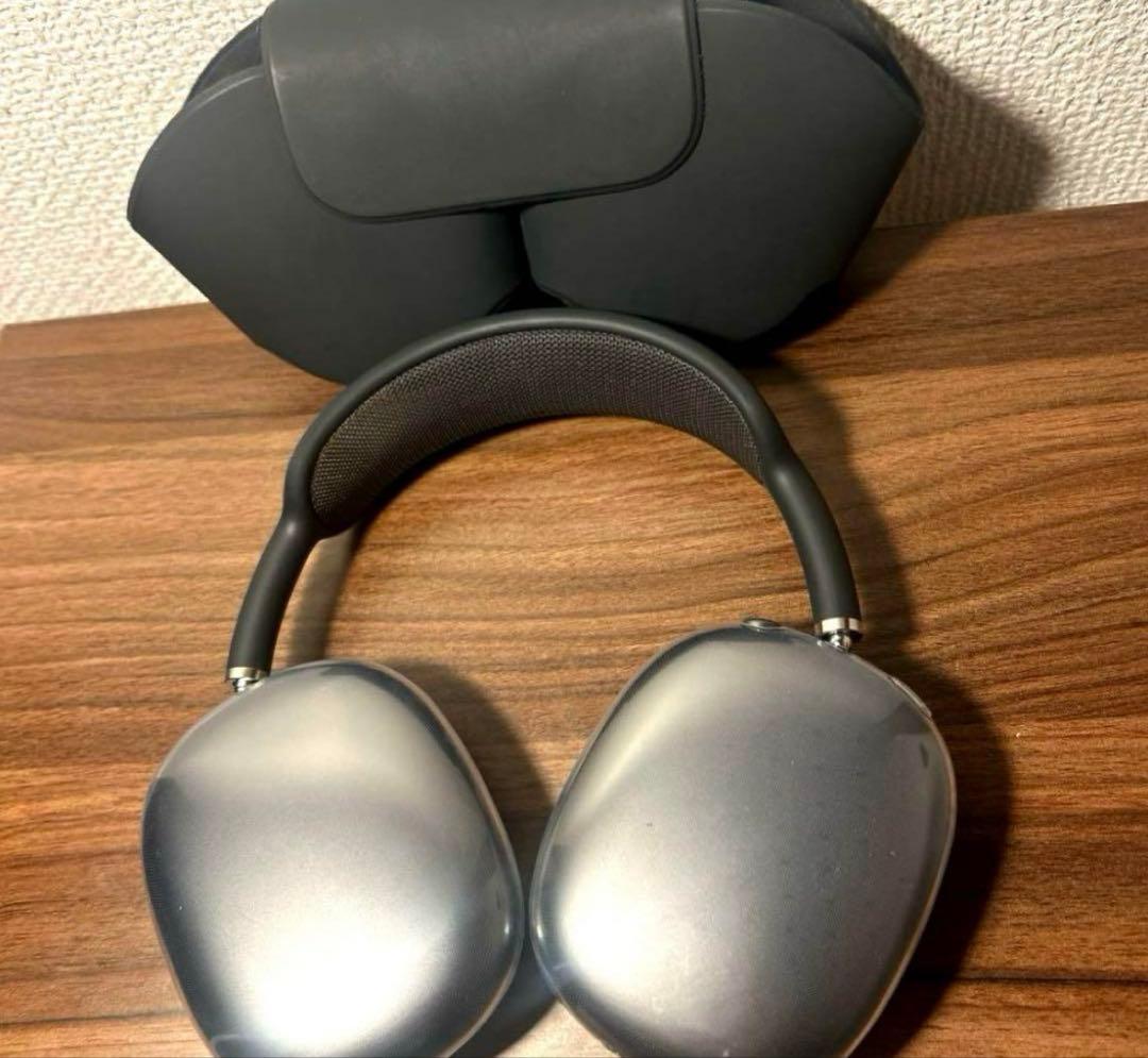 コメント確認してください。返品受け付けません。AirPods MAX ブラック