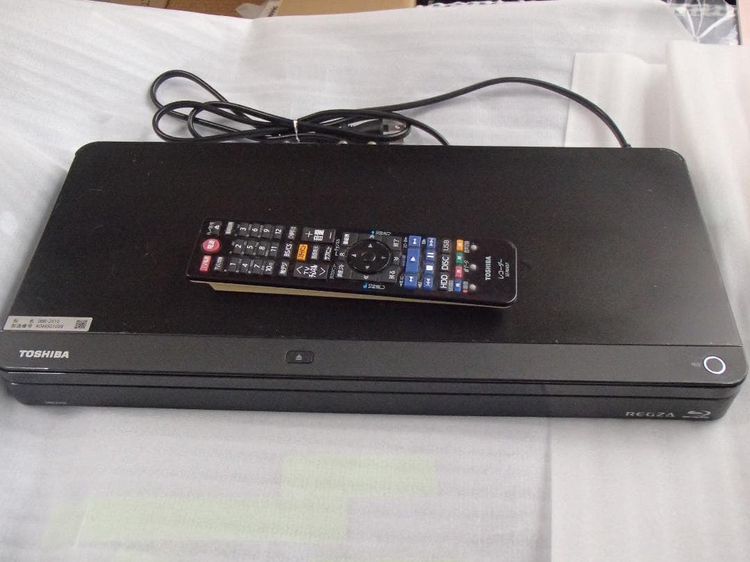 送料無料ブルーレイレコーダー、DBR-Ｚ610、W録画、動作品