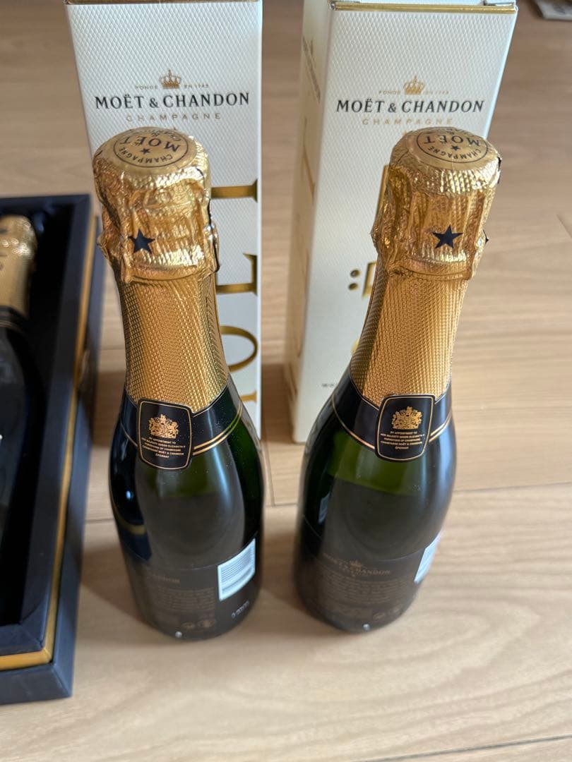 モエ　シャンパン　ヴィンテージ　ミニボトル　計4本