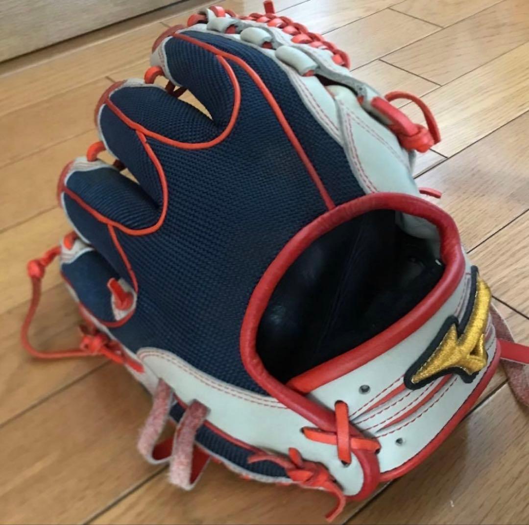 ミズノ プロ　軟式グローブ オーダー　内野用
