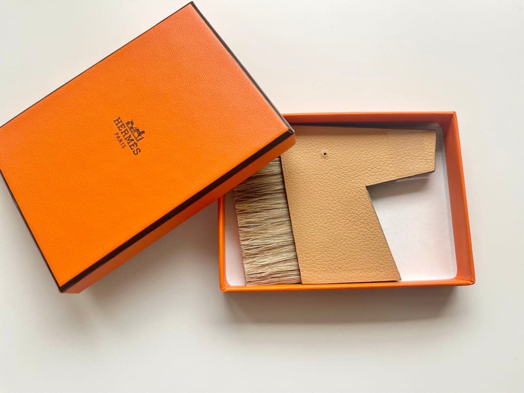 【未使用・箱付】HERMES エルメス ホースモチーフ ブラシ 馬型 希少 レア