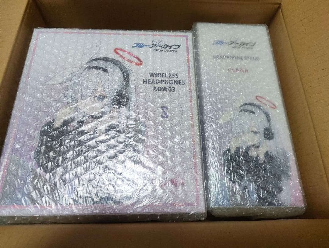 ワイヤレスヘッドホン プラナ ブルーアーカイブ ANIMA AOW03