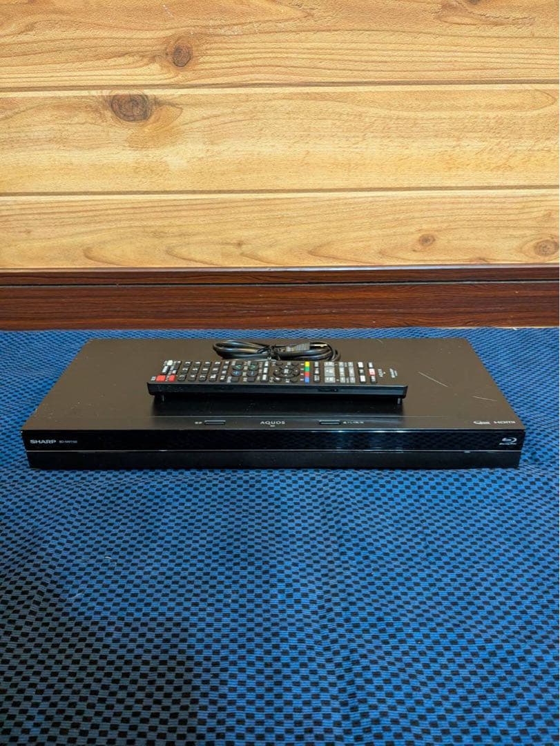 SHARP ブルーレイレコーダー 1TBリモコン付き