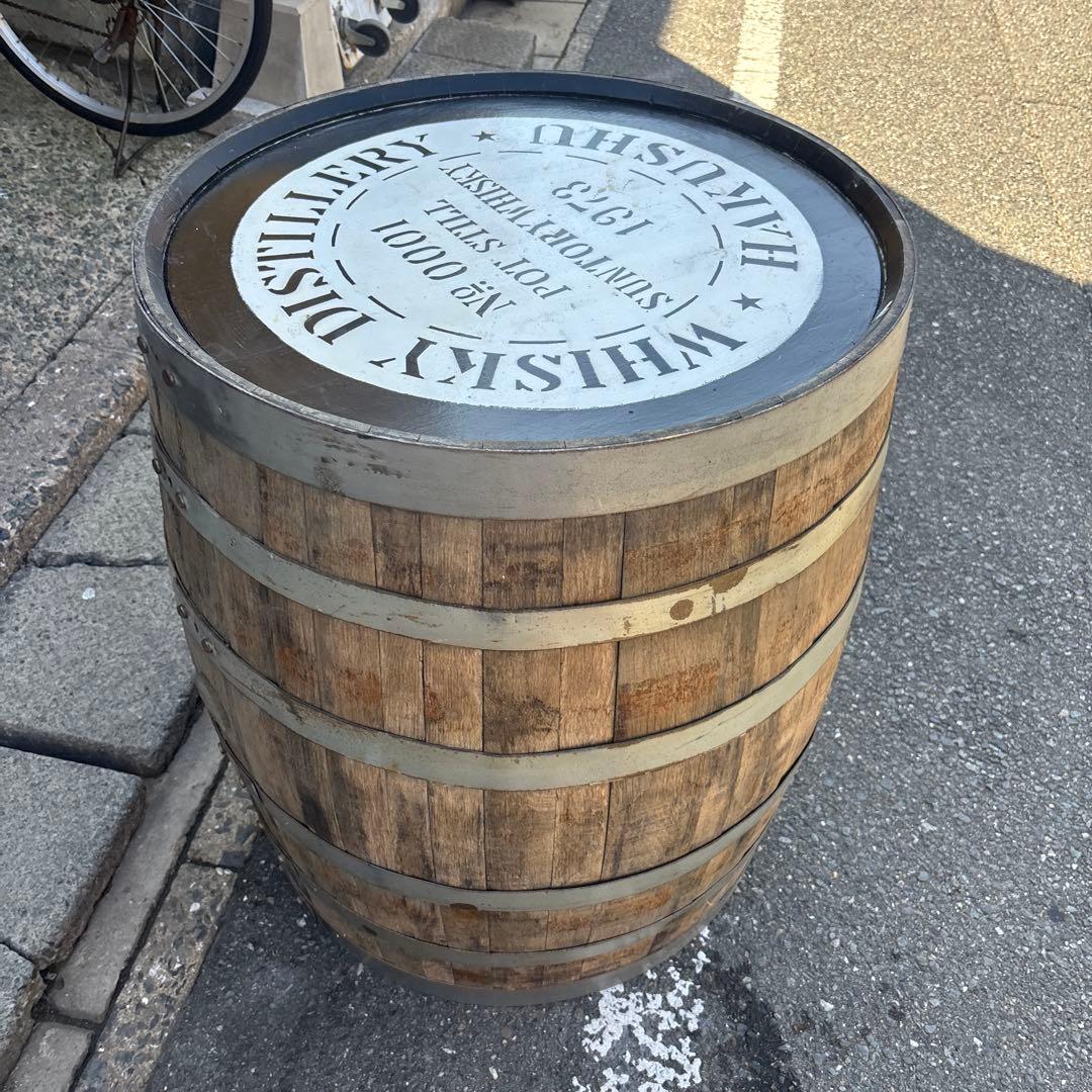 アンティーク雑貨 Suntory whiskey barrel