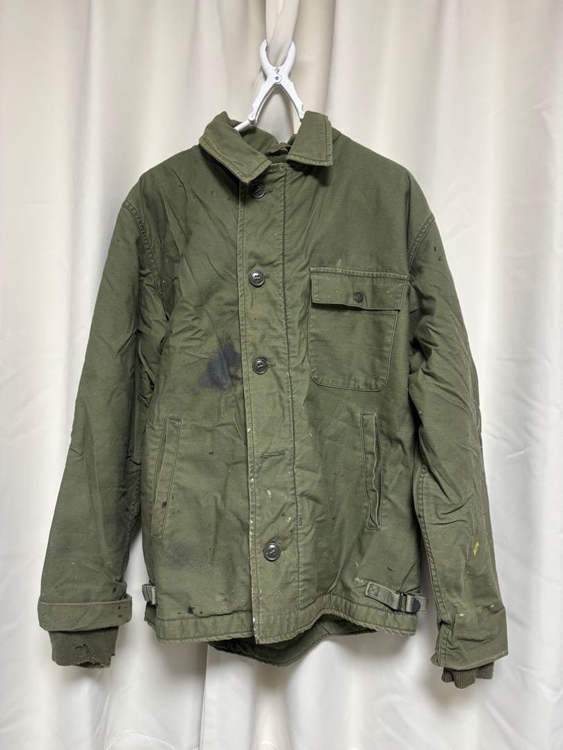 【希少】US.NAVY（ユーエスネイビー）　米軍　デッキジャケット