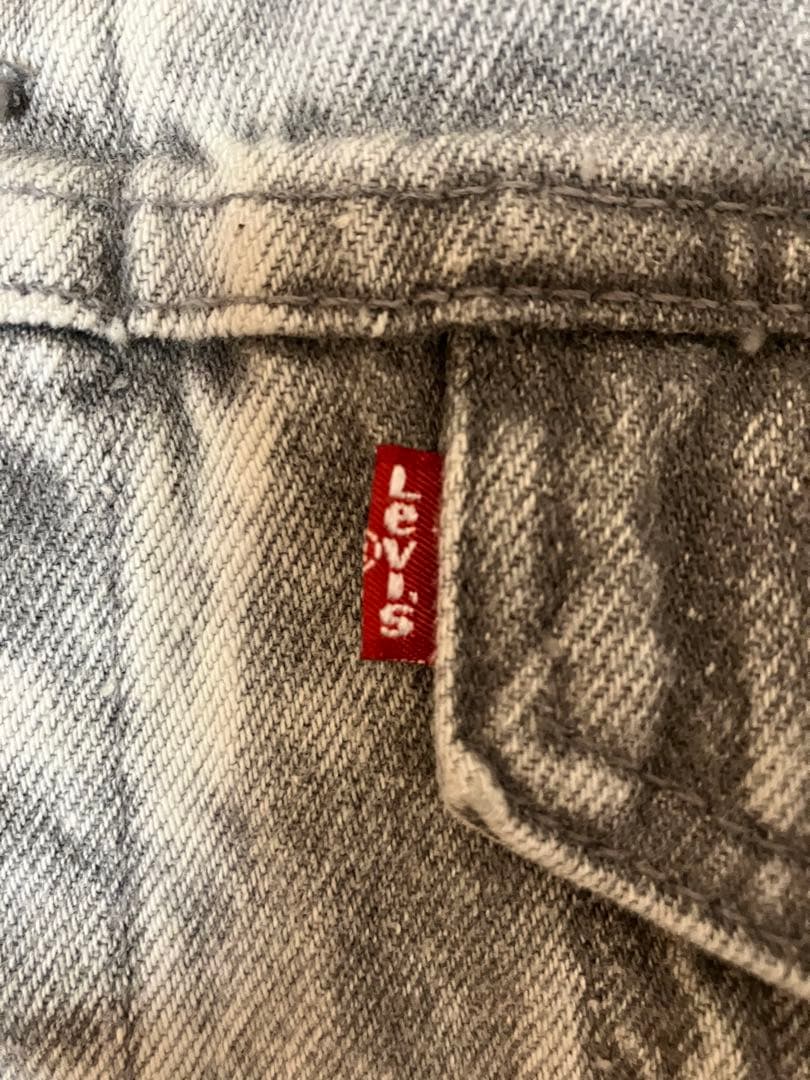 80's Levi's 70507-0261 ブラック デニムジャケットUSA製