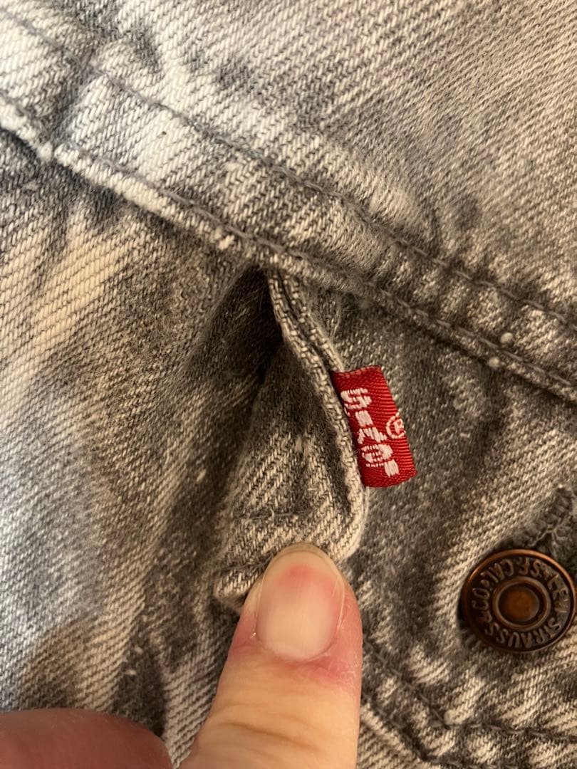 80's Levi's 70507-0261 ブラック デニムジャケットUSA製