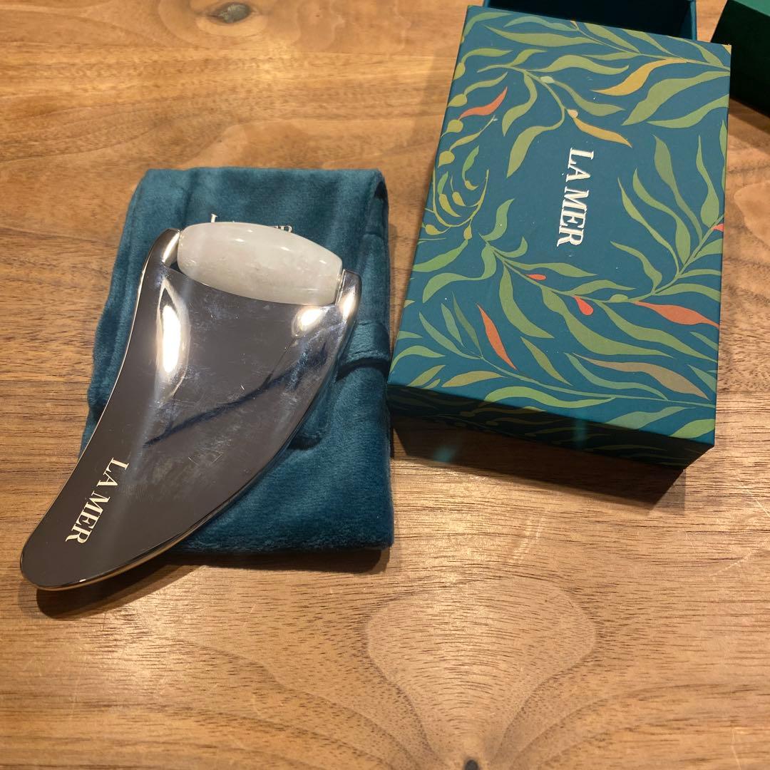 LA MER フェイスマッサージャー ナイトクリーム付き