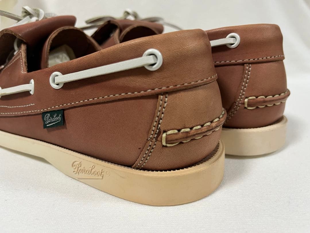 パラブーツ バース キルト付き モカシン デッキシューズ UK8