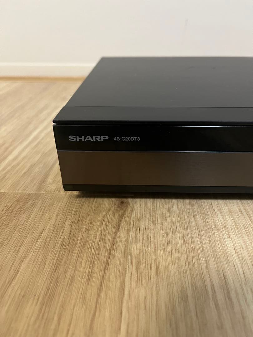 SHARP ブルーレイレコーダー 4B-C20DT3