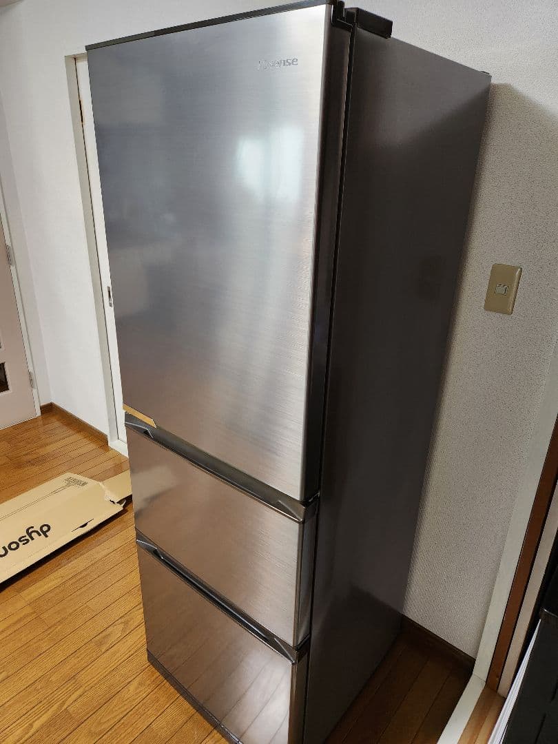 Hisense HR-G2801BR シルバー冷蔵庫