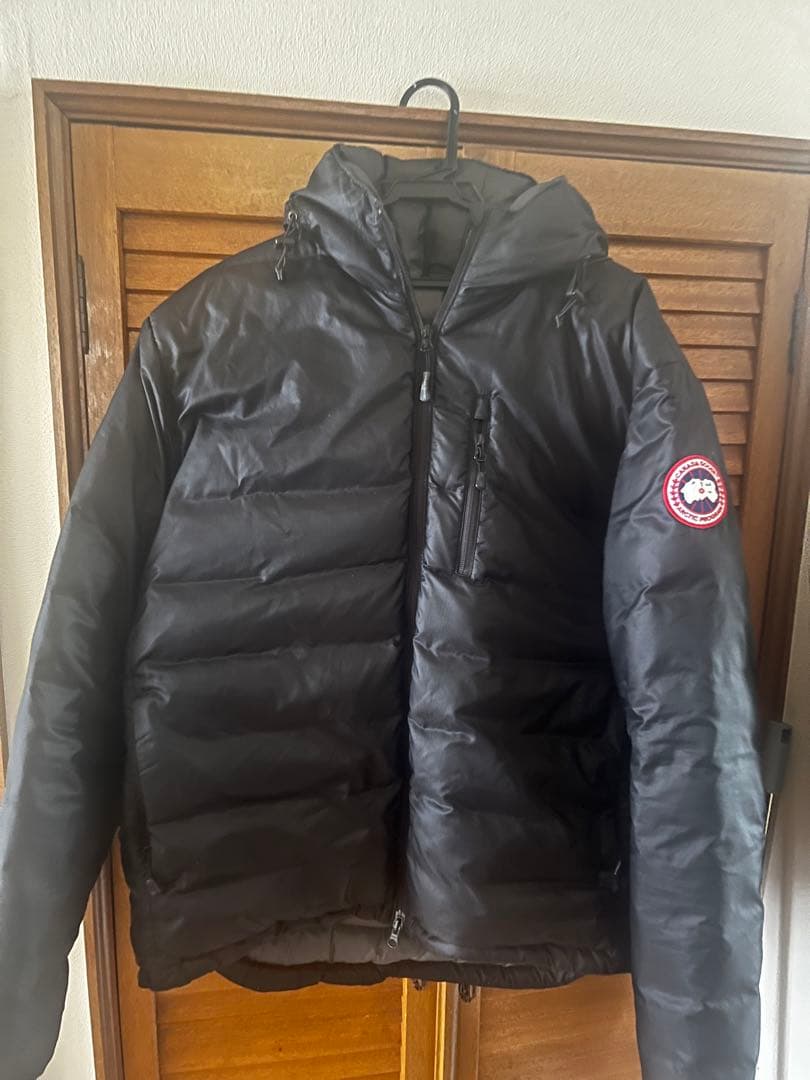   ブラック ダウンジャケット XL/16