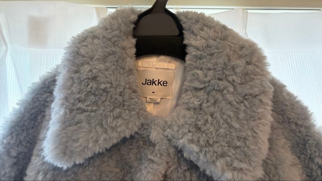 Jakke DAME SHACKET COAT ライトブルー