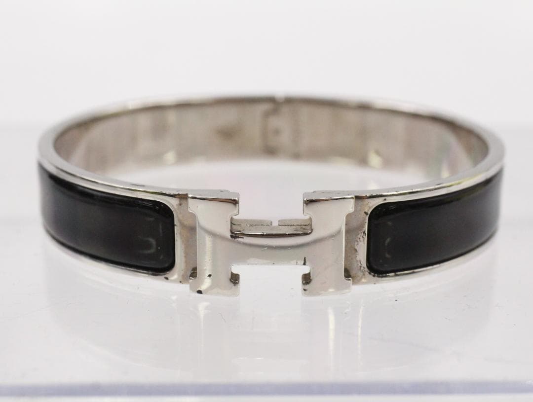 ▲HERMES エルメス クリックH エナメルブレスレット バングル