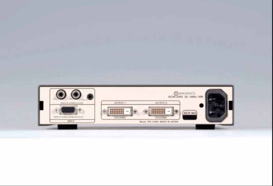 IMAGENICS RS-1530A RGB入力DVI出力フレームシンクロナイザ
