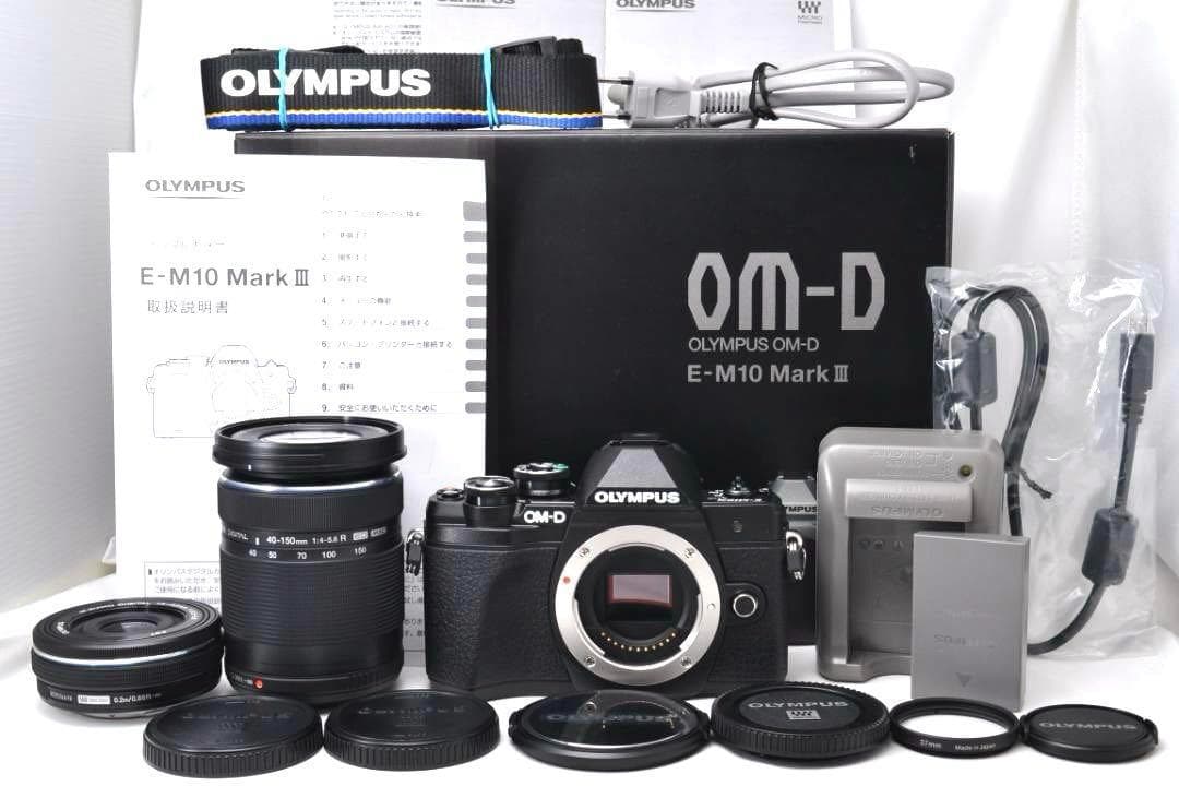 ■ ほぼ新品 ■ オリンパス　OM-D E-M10 Mark Ⅲ ダブルズーム