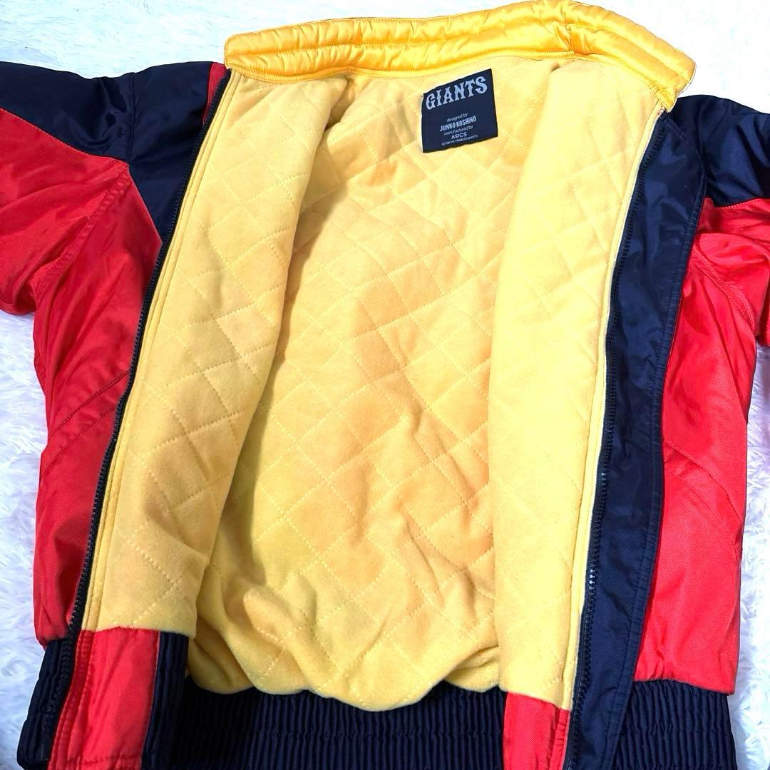ASICS GIANTS ブルゾン コシノジュンコ オレンジ　ジャイアン LL