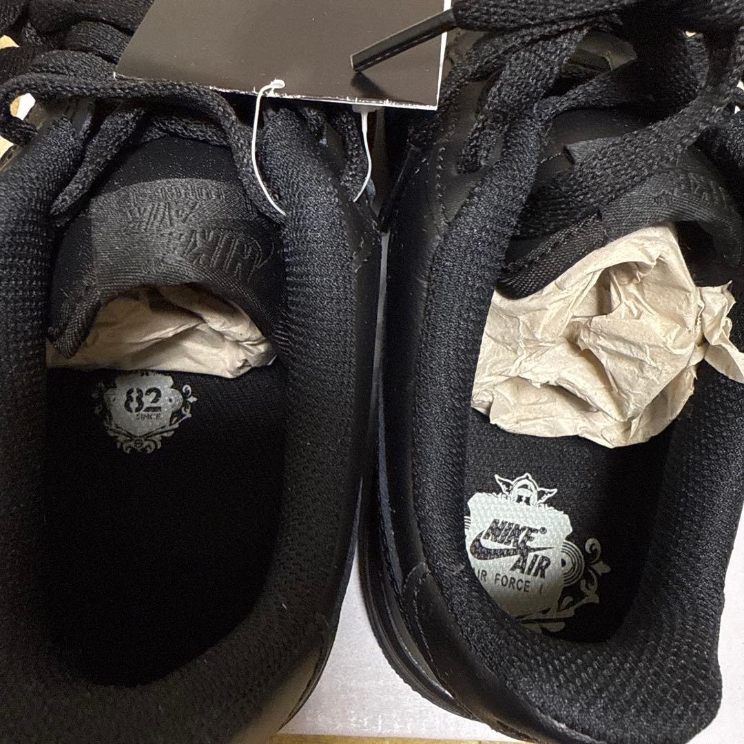 ナイキ エア フォース 1 LE ブラック　23.5cm 5Y