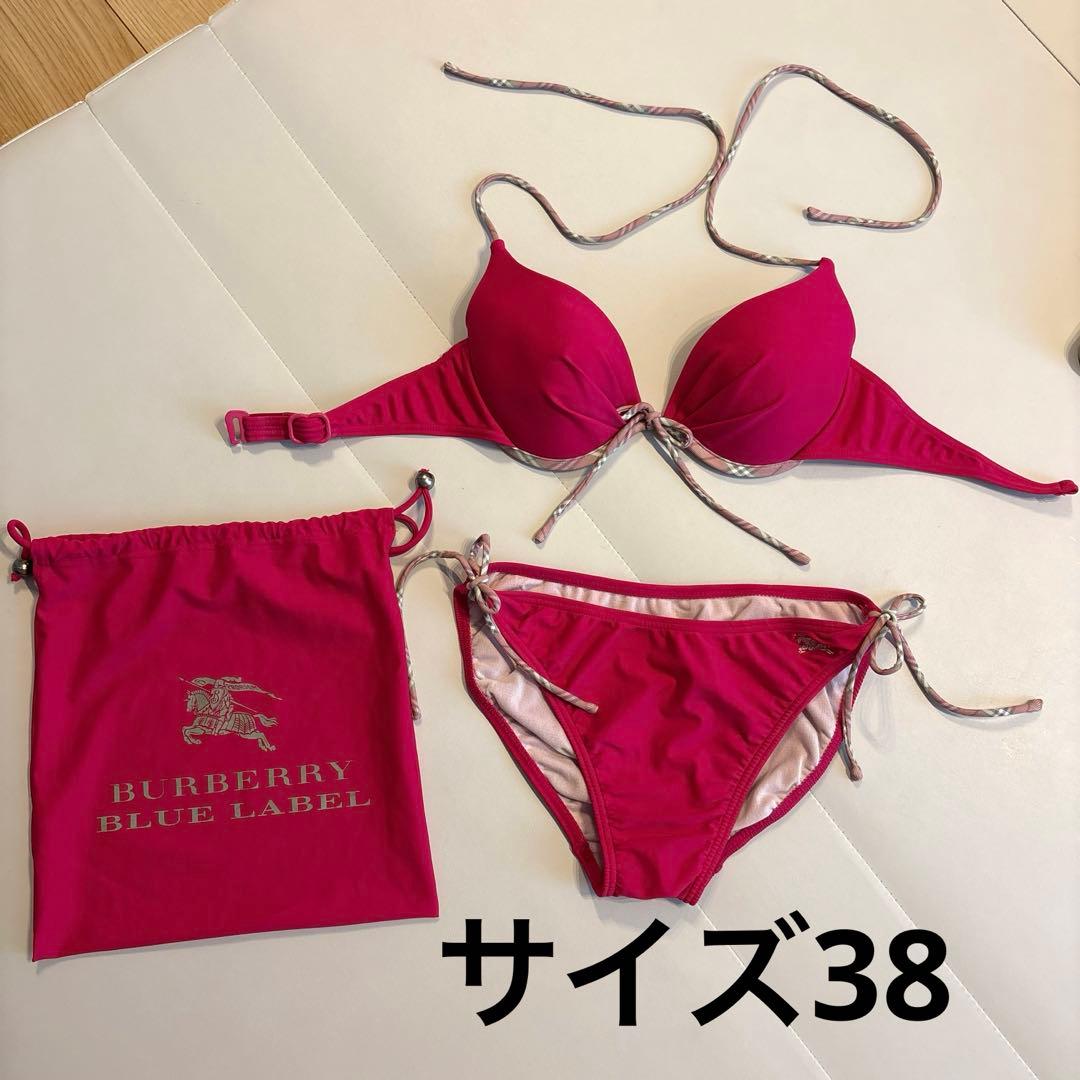 Burberry Blue Label ピンク ビキニ　バーバリーブルーレーベル