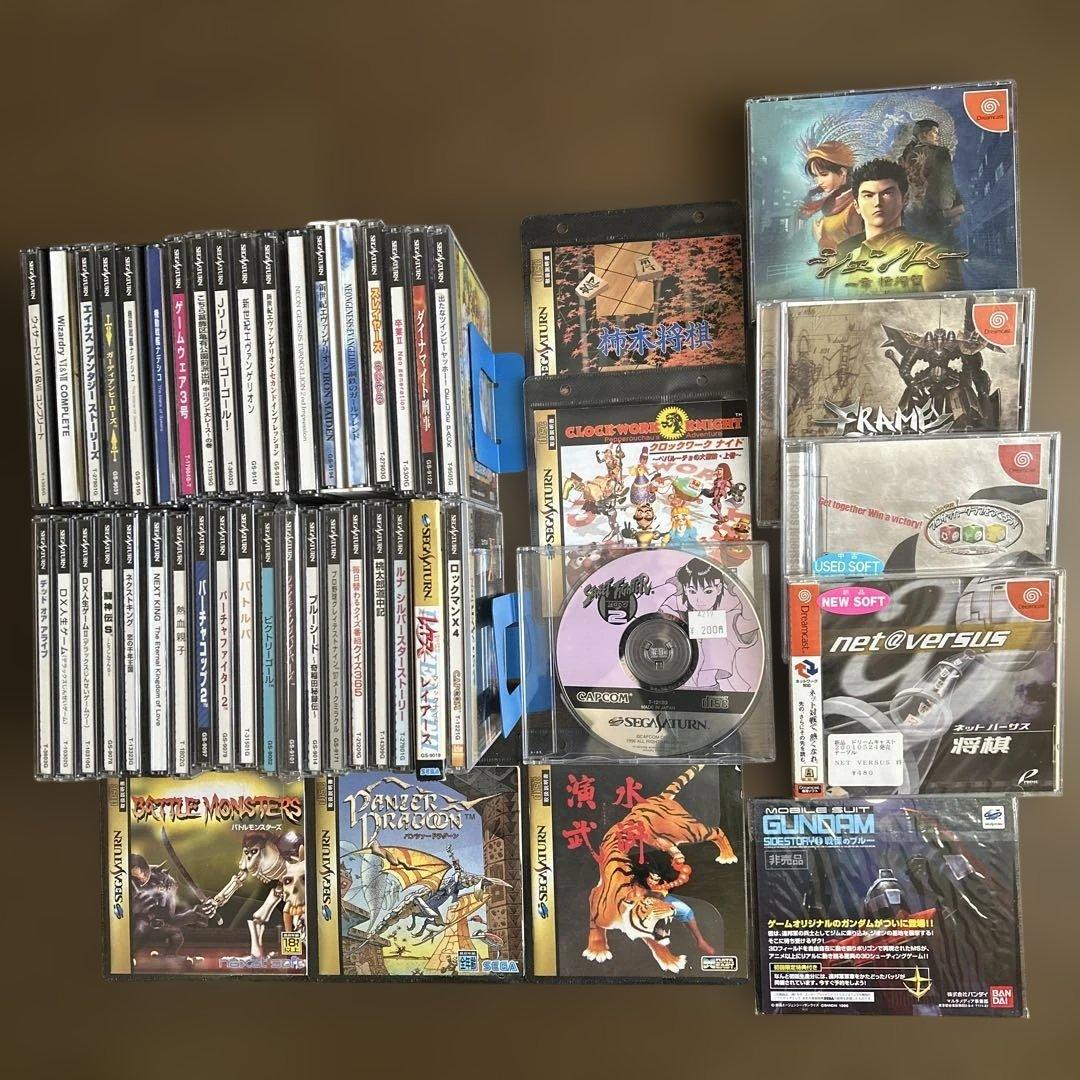 さ*♪様 セガサターン ソフト 39本とドリームキャスト ソフト 4本のセット
