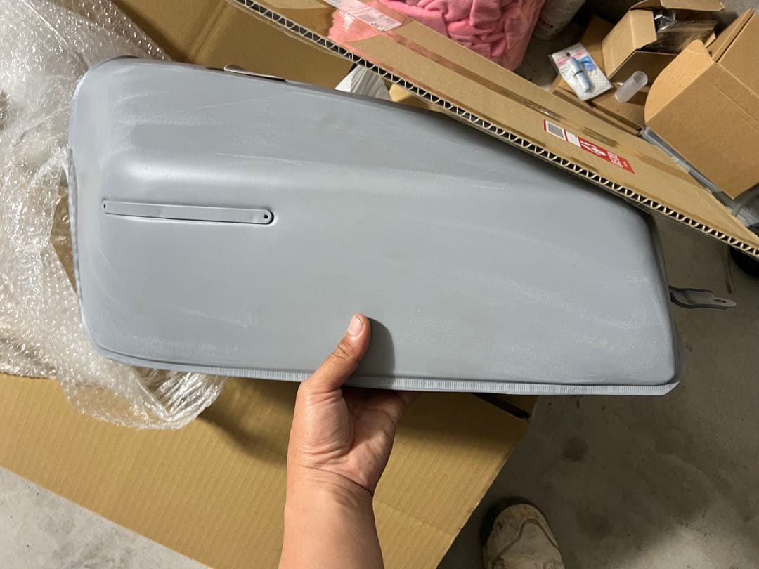 XJ400用 FXタンク加工済 新品コック付き