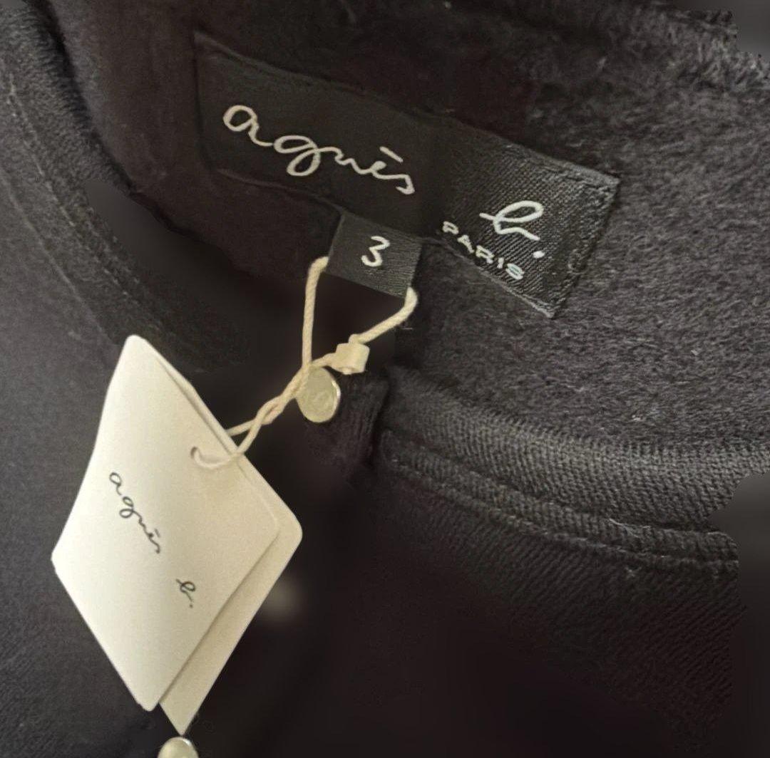 アニエスベー　定番カーディガンプレッション　スナップロングカーディガン未使用