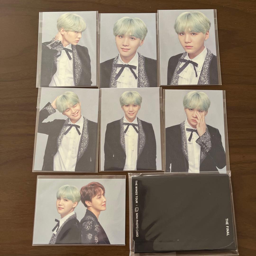 BTS WINGS ファイナル　ミニフォト　ユンギ　ソロ　コンプ