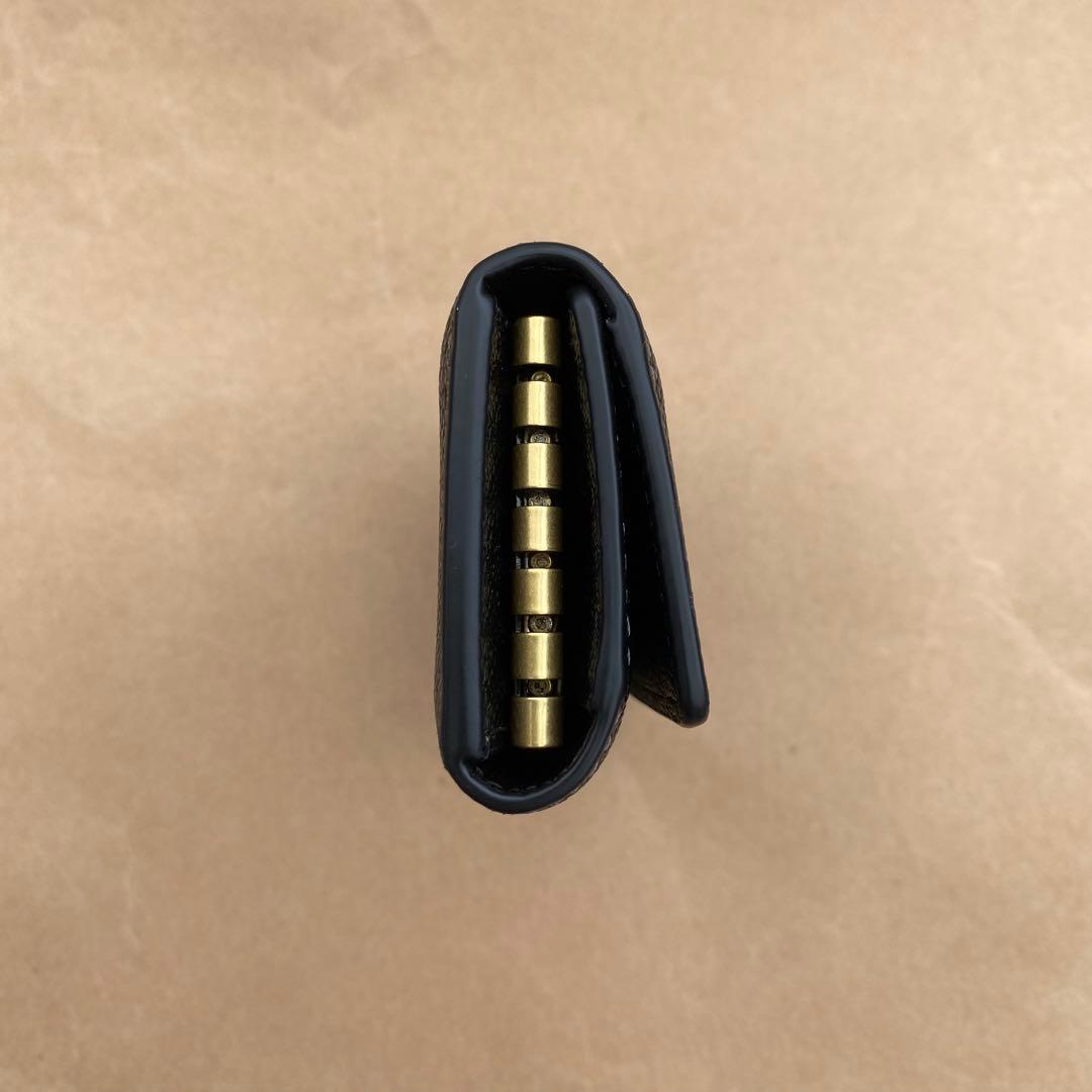 キーホルダー　キーケース　キーリング　ブラック