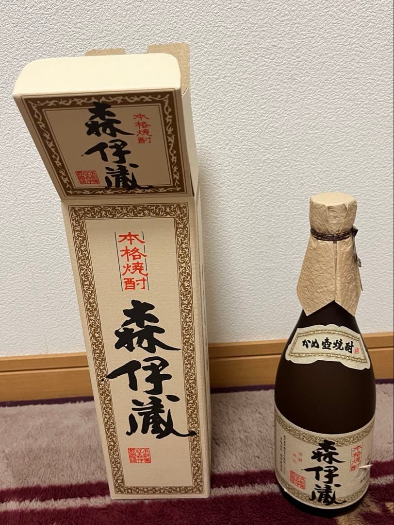 【新品未開封】森伊蔵 720ml 箱付き 2025年6月購入 プレゼント用にも◎