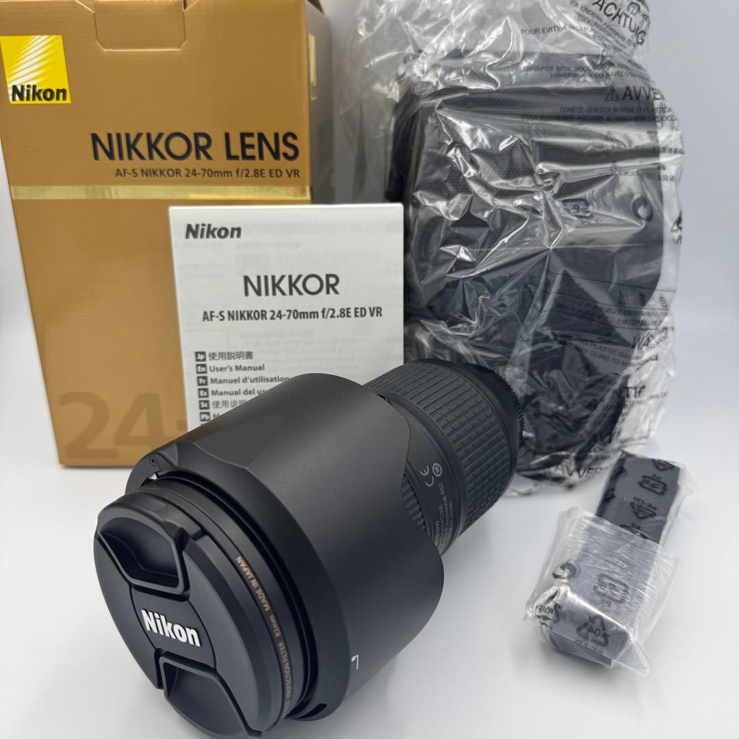 Nikon AF-S 24-70mm f/2.8E ED VR 標準ズームレンズ