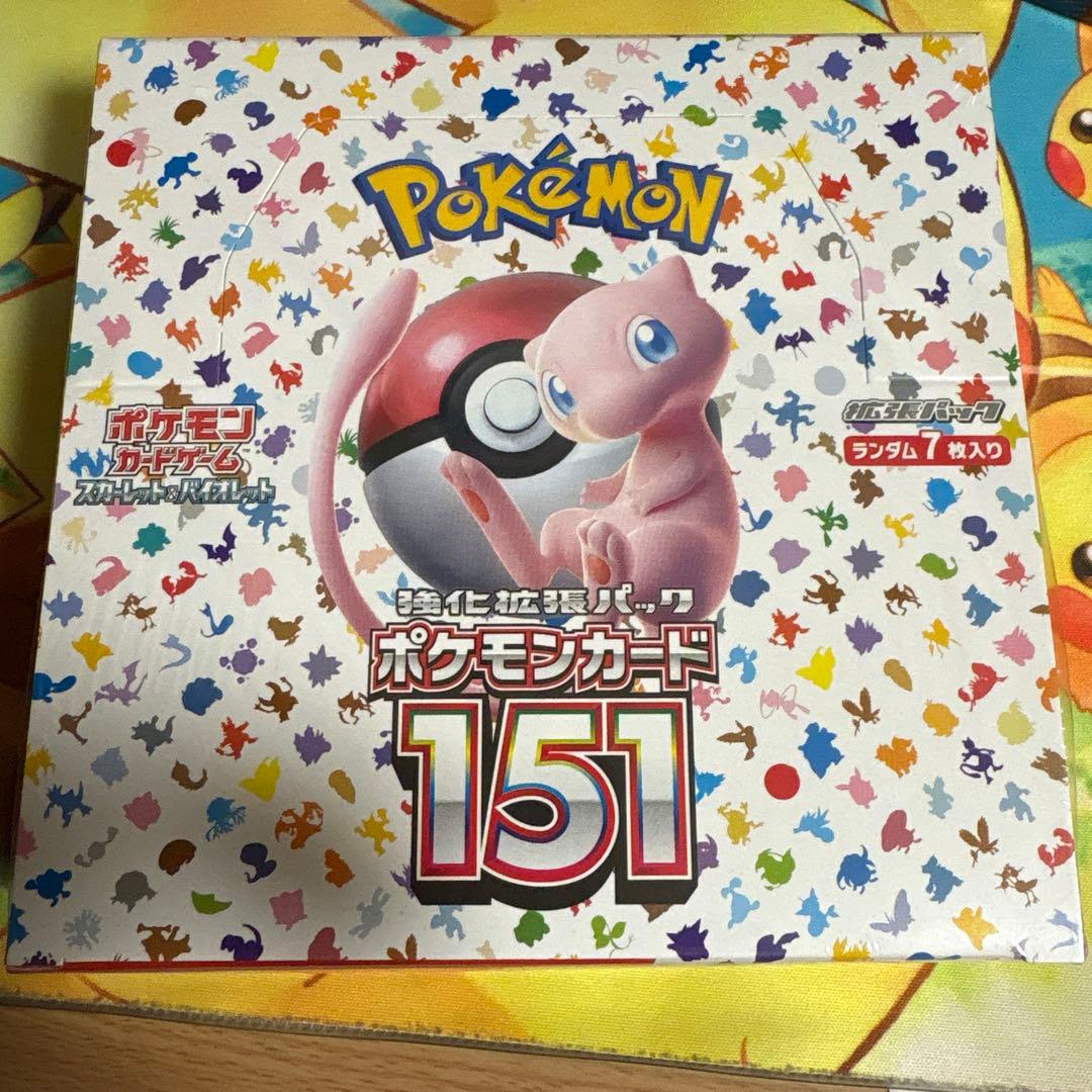 ポケモンカード151 BOX(シュリンク付き)
