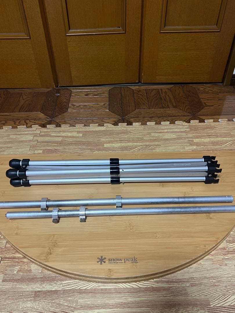 廃盤品　スノーピーク ローテーブルラウンド竹 LV-242