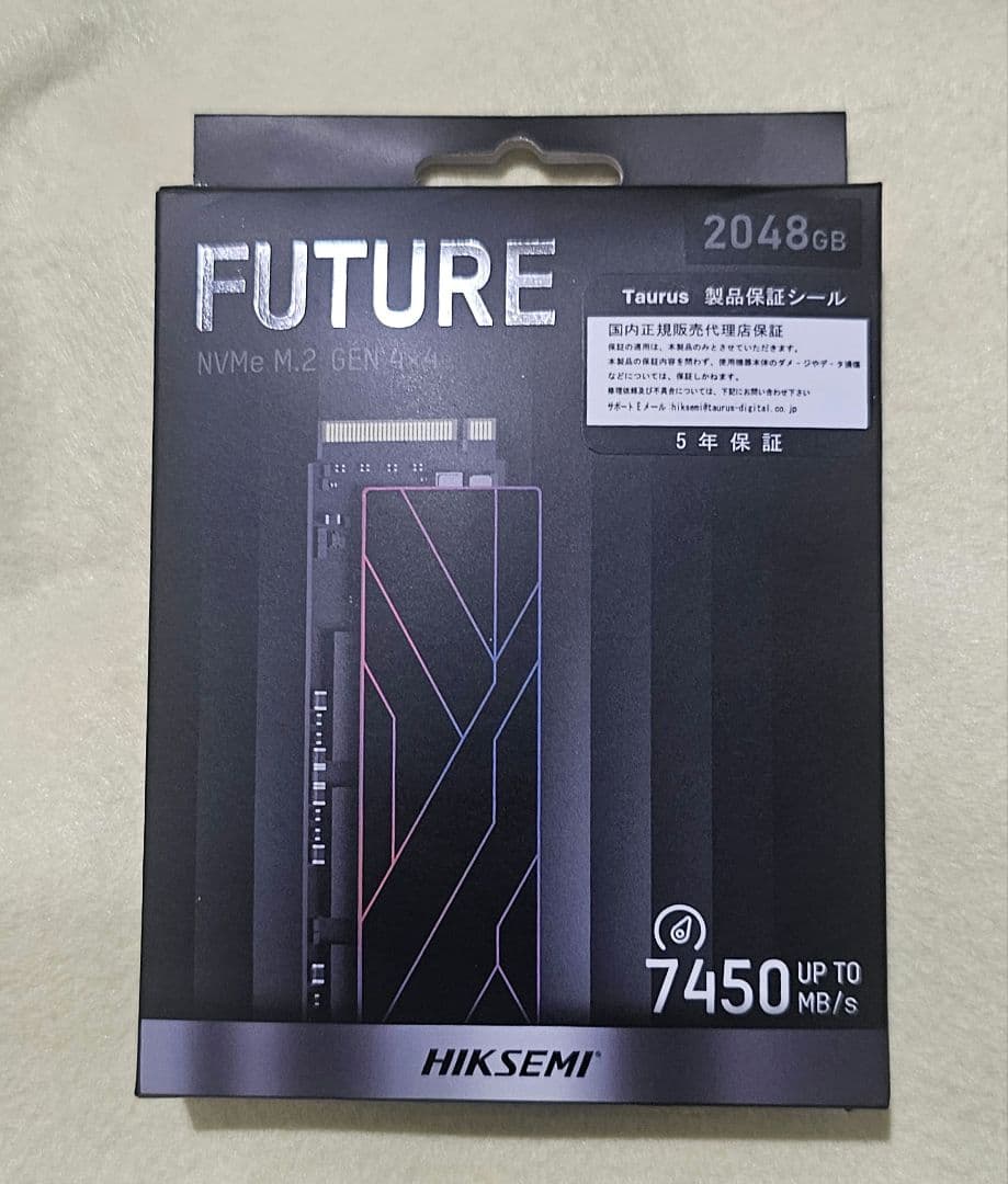 HIKSEMI HS-SSD-FUTURE 2TB 　新品未使用