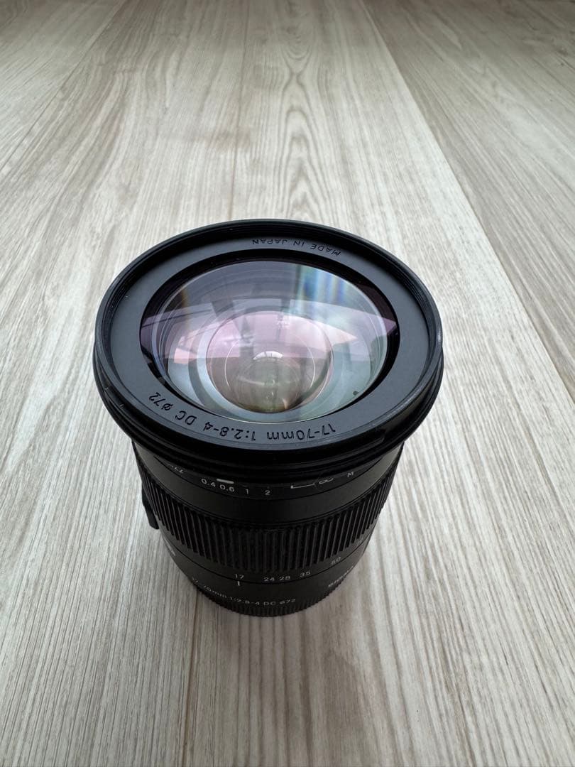 17-70mm F2.8-4 DC OS HSM ズームレンズ　キャノン