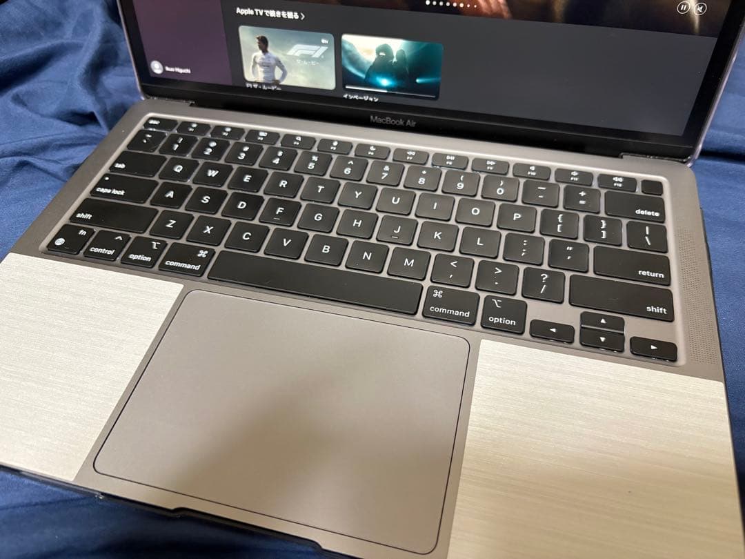 美品 M1 MacBook Air 8GB 256GB USキーボード