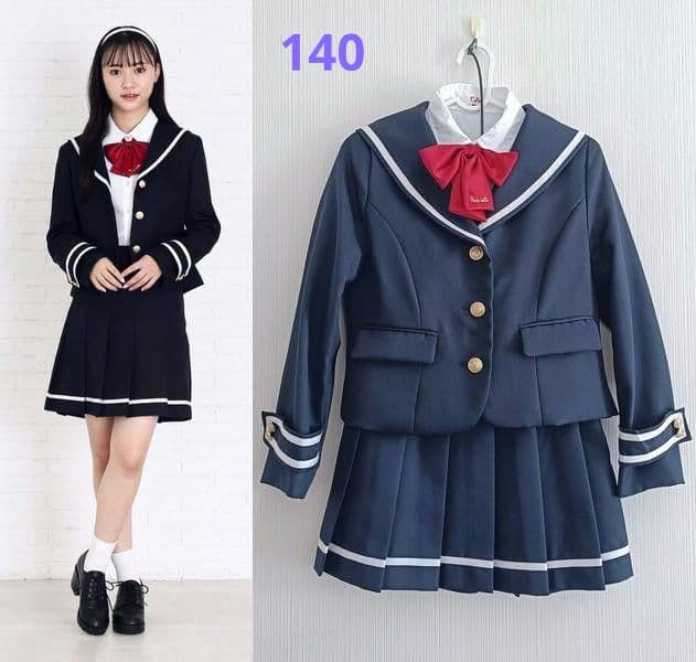 【HaYu♡】超美品【ピンクラテ】女の子　フォーマル　セーラー服　スーツ
