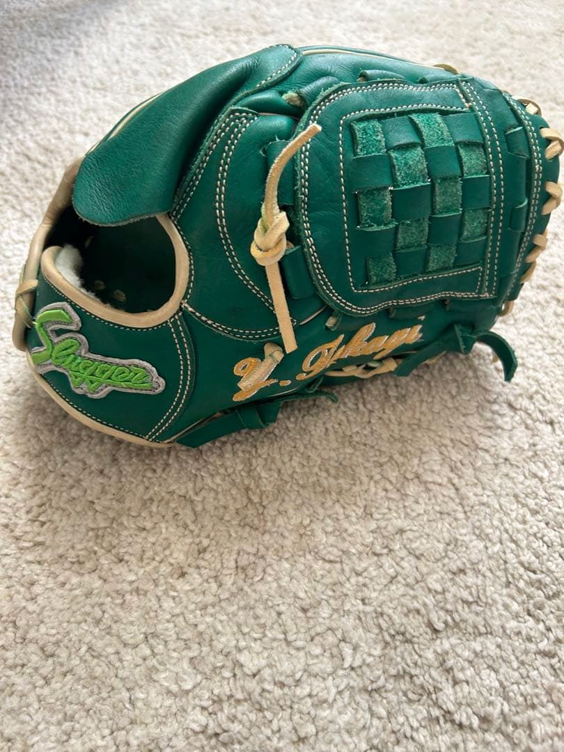 久保田スラッガー　グラブ　緑