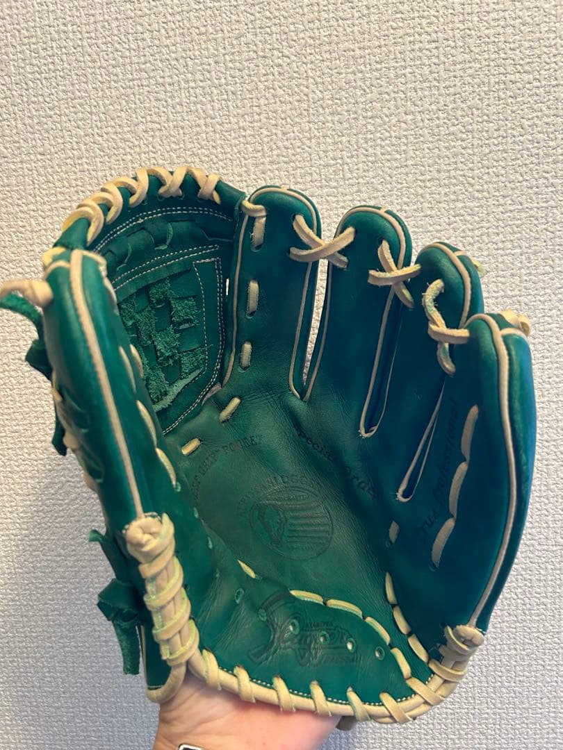 久保田スラッガー　グラブ　緑