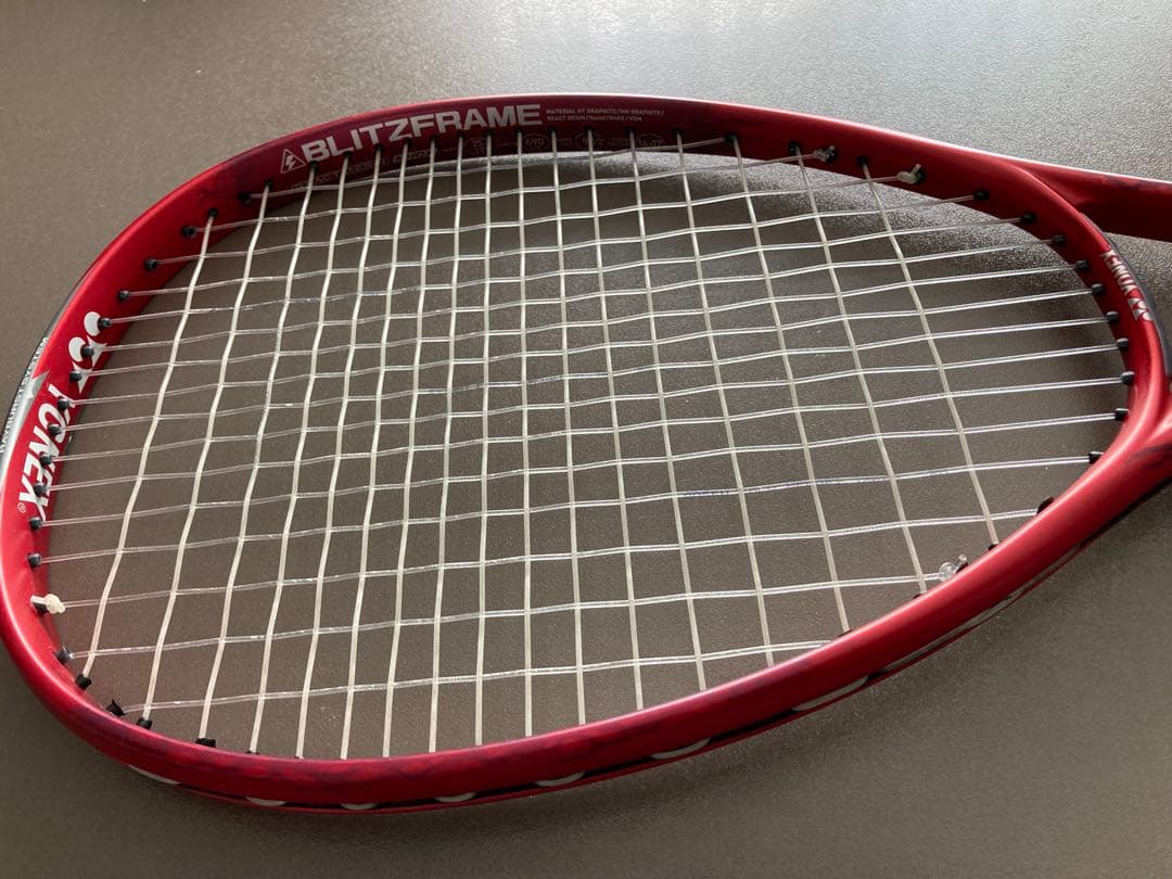 ヨネックス　ボルトレイジ7s クレナイ紅　店頭試打ラケット　UL1
