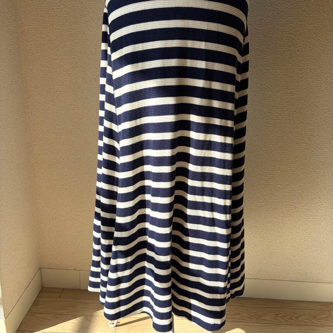 Polo Ralph Lauren 現行タグ　ボーダー ワッフルニット ドレス