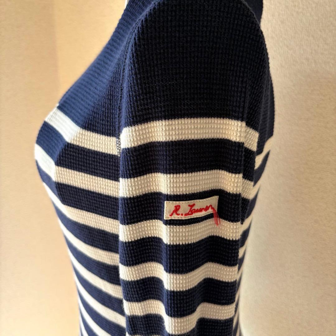 Polo Ralph Lauren 現行タグ　ボーダー ワッフルニット ドレス