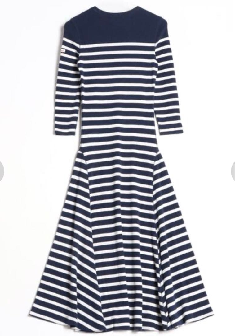 Polo Ralph Lauren 現行タグ　ボーダー ワッフルニット ドレス